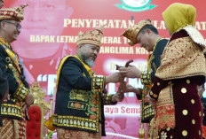 Putra Bengkulu Pimpin Kopassus, Djon Afriandi Dianugerahi Gelar Adat Panglima Raja