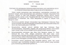 Pemkot Bengkulu Wajibkan Pemutaran Indonesia Raya Dua Kali Sepekan, Dilanjutkan Mars Kota Bengkulu
