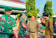 Pangdam XXI/Radin Inten Kunjungi Kodim 0408 Bengkulu Selatan