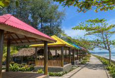 Pantai Pasir Putih Bakal Tampil Lebih Tertata, 35 Gazebo Gratis Disiapkan untuk Wisatawan