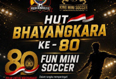 Hari Bhayangkara ke-80, Polda Bengkulu Satukan OPD, Ojol, Wartawan hingga Mahasiswa dalam Fun Mini Soccer