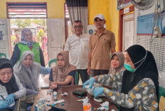 Deteksi Dini TBC, Puskesmas Kota Mukomuko Periksa 120 Warga